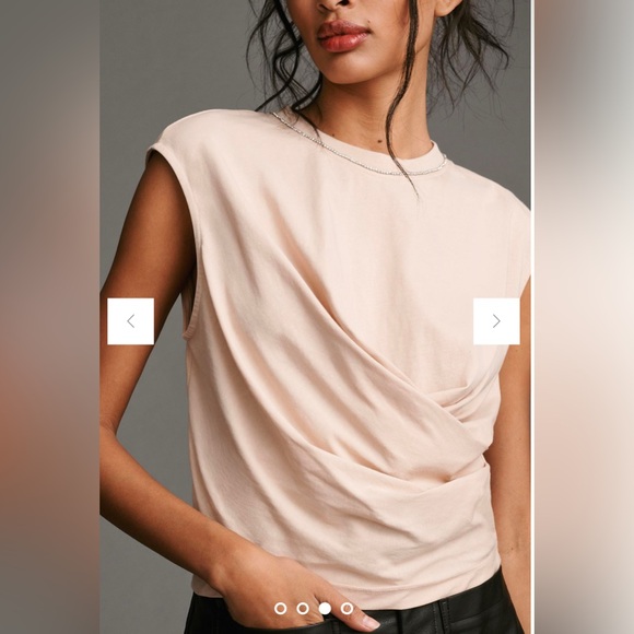 NWT Anthropologie Baum und Pferdgarten Jasrah Twisted Tee - Picture 3 of 6